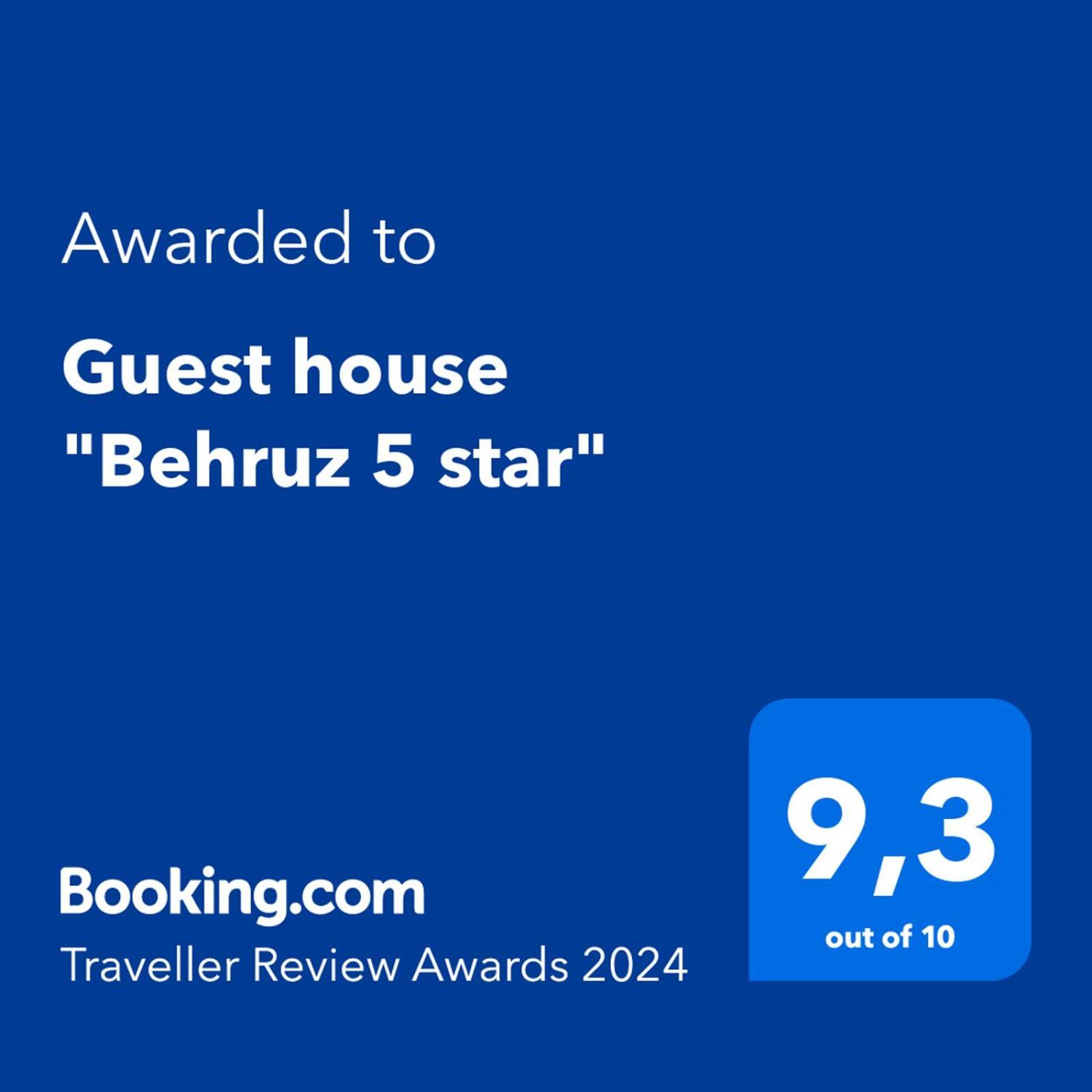 Guest House "Behruz 5 Star" Samarkand Exteriér fotografie